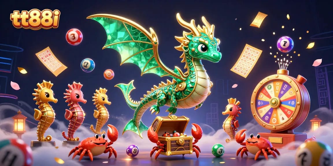 Experience winning thrills with tt88i as vibrant lottery elements energize the scene