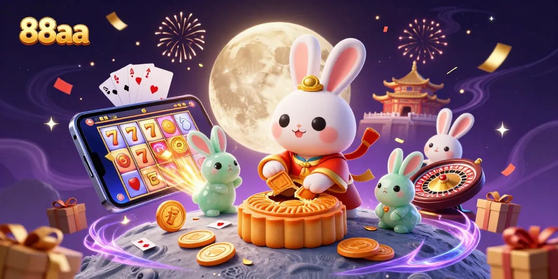 Engage in thrilling casino experiences with 88aa, featuring vibrant moon rabbit and slot games.