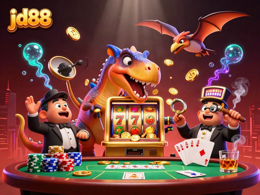Experience exciting gameplay at jd88 with dynamic characters, jackpots, and vibrant casino elements.