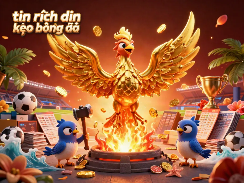 Engage with the thrilling world of tin nhận định kèo bóng đá amidst dynamic sports betting elements and vibrant visuals.